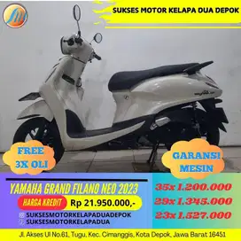 YAMAHA GRAND FILANO NEO 2023 CASH/KREDIT PROSES CEPAT SYARAT KTP/KK