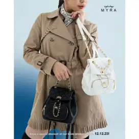 New Tas Ransel Myra Tas Backpack Myra Tas Ransel Kulit Asli
