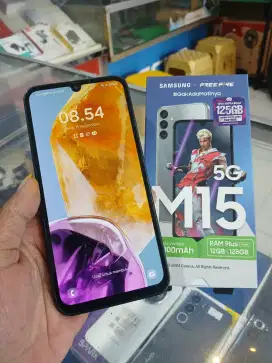 samsung m15 5g ram6/128gb fullset