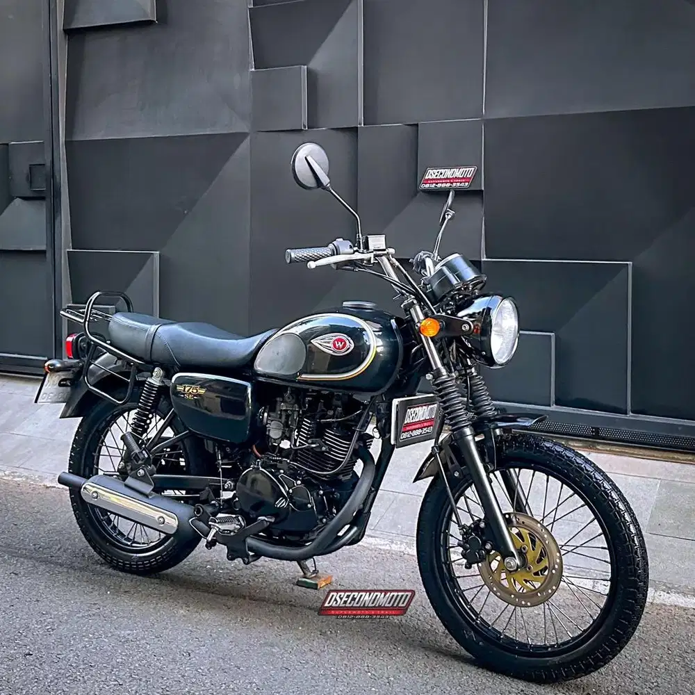 KAWASAKI W 175‼️W175 MOTOR KLASIK JAPSTYLE CAFE RACER SUPERMOTO TRAIL
