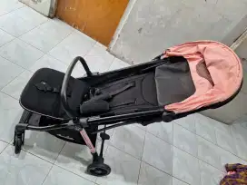 Stroller chocolatte conic auto pink