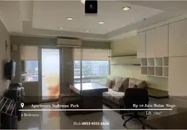 Disewakan Apartement Sudirman Park Low Floor 4BR Full Furnished