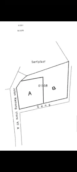 Dijual Cepat Tanah Kemang Utara Jaksel