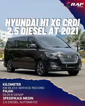 HYUNDAI H1 2.5 CRDi XG DIESEL AT MATIC 2021 COKLAT
