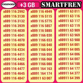 SMART-E) NOCAN Smartfren 11 DIGIT kartu perdana nomor cantik 11digit r