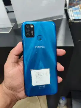 inifinix smart 6 4/64 unit dan kabel