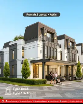 Rumah Terbaru Dan Termurah 3 Lantai Gading Serpong