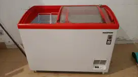 MASPION Chest Freezer Sliding Glass 300 Liter