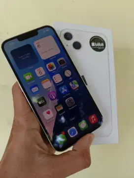 Iphone 13 128gb starlight pemakaian sebulan