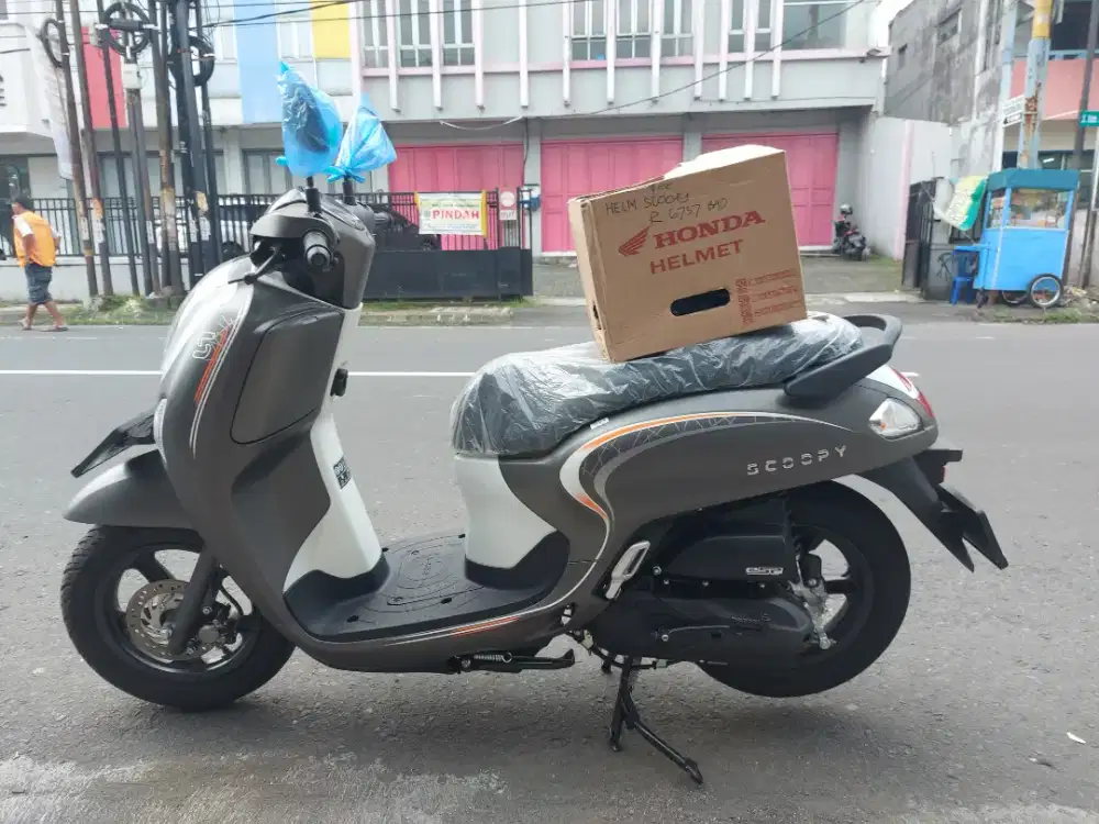 Honda scupi new 0 km istimewa seperti baru
