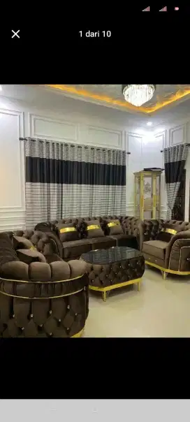Sofa Turki Lamborghini Sultan Mewah Viral...
