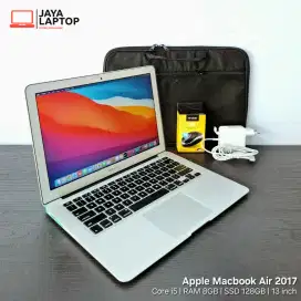 Macbook Air 2017 13 inch Core i5 RAM 8GB SSD 128GB Laptop Second Bekas