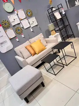 Sofa L Section + Meja Tamu