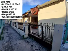 Juak Rumah Di Tengah Kota Solo Cocok Untuk Hunian Atau Kos