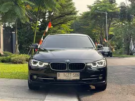 TERMURAH BMW f30 320i SPORT LCI AT 2017 HITAM FULLSET PAJAK PANJANG