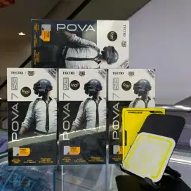 Tecno Pova 7 5G 8GB+8GB/256GB Kondisi baru segel bergaransi resmi TAM