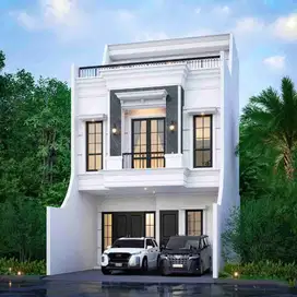 Rumah 2 Lantai Plus RoofTop Di Kebagusan Jagakarsa