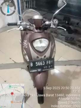 Yamaha Fino 125fi 2019 minus motor brebet