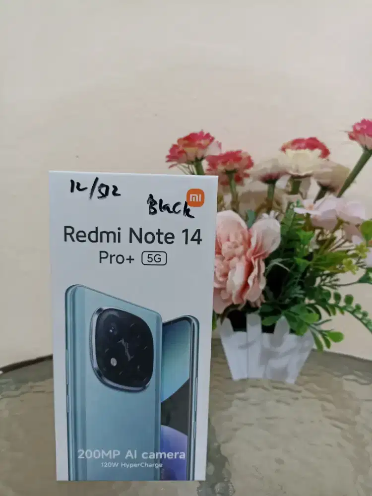 NEW Redmi note 14 pro+ 5g 12/512 garansi resmi