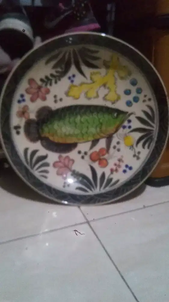 Piring pajangan 40cm Kalimantan