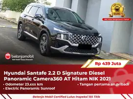 [ WARRANTY ] Hyundai Santafe Santa fe 2.2 D Diesel AT Hitam 2021/2022