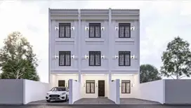 A92 Jual Rumah Baru Bagus Jalan 2 Mobil di Tanjung Duren