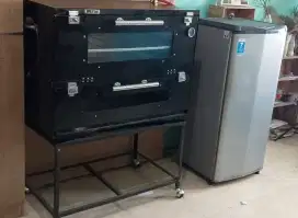 Dijual kulkas dan oven full set