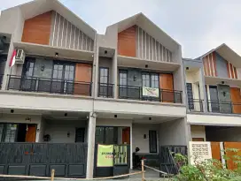 Rumah Modern 3 Kamar Tidur Strategis Dekat Pintu Tol Kukusan Di Depok