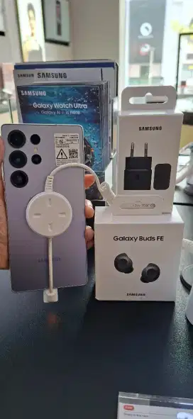 Samsung S25 Ultra 512 GB Dapat Buds FE adaptor