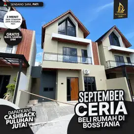 Rumah Mewah 2 Lantai dgn Fasilitas Lengkap dekat RS Mitra Bangsa Pati