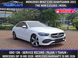Bunga=4,5% Odo=12k PAJAK=1TAHUN MERCEDES BENZ C200 avantgarde 2023