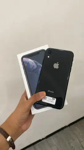 IPHONE XR BLACK 128GB FULLSET