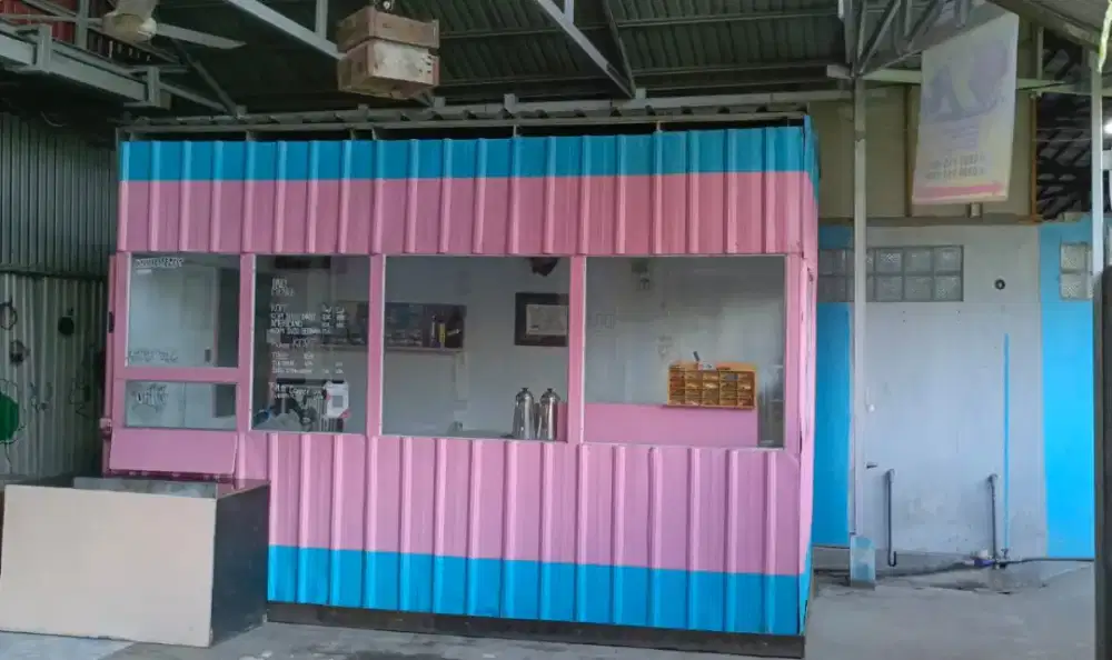 Dijual kontainer bekas warkop