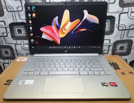 Laptop HP 14s Ryzen 5 ram 8gb ssd 512gb FHD Backlit Garansi On