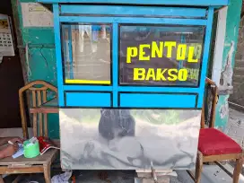 Jual gerobak bakso