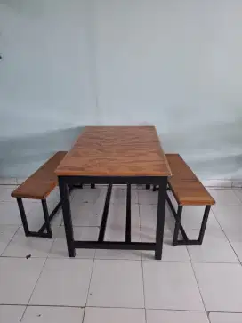Jual meja Resto jati Belanda 4 set