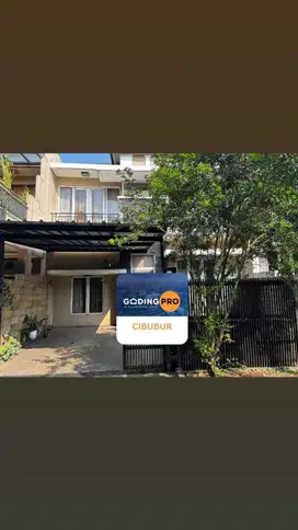 Dijual Rumah Dua Lantai dengan View Cantik di Cibubur Country