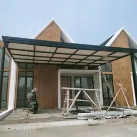 kanopi besi hollow galvanis dan baja ringan