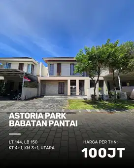 Rumah Astoria Park Babatan Pantai MINIMALIS SIAP HUNI FURNISH