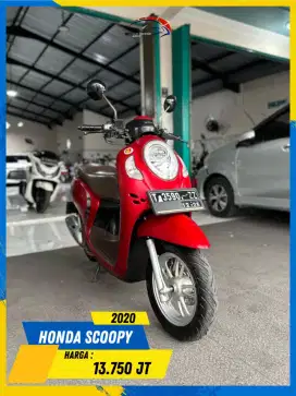 HONDA SCOOPY 2020 PLAT T SIAP ANGKUT BOSSKU HIKMAH MOTOR KEPUH MALANG