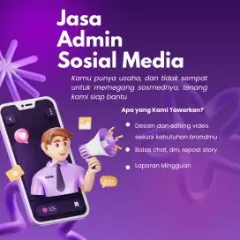JASA ADMIN SOSIAL MEDIA