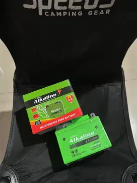 Dijual aki motor baru merek ALKALINE