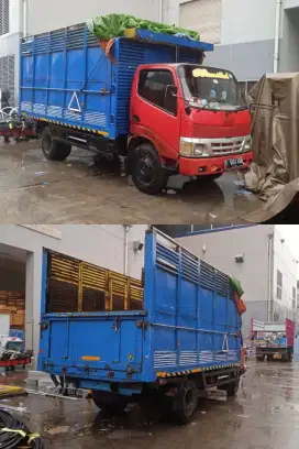 Truk Dyna 125lt kabin jungkit siap pakai