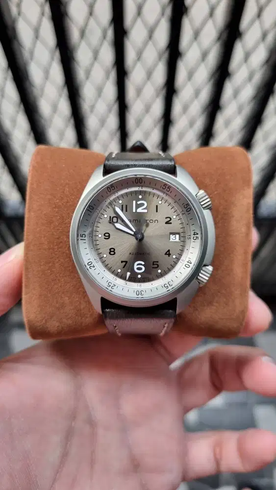 Hamilton Khaki Aviation Pilot Pioneer Aluminium