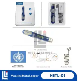 Haier Data Logger- HETL-01 - Log Tag, pencatat suhu kulkas vaksin