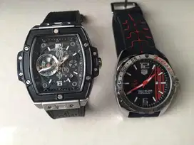 Jam HUBLOT dan Jam TAG HEUER