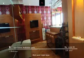 Dijual Apartemen Sudirman Park Middle Floor 2BR Full Furnished Tower B