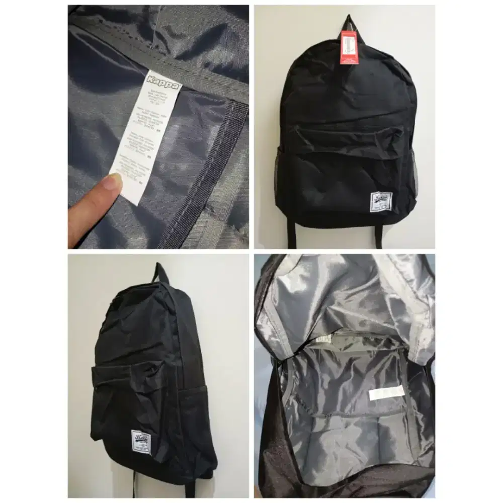 Ransel Kappa Original Hitam