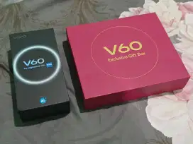 HP Vivo V60 Baru 12/256 Warna Ungu Lengkap Dengan Gift Box