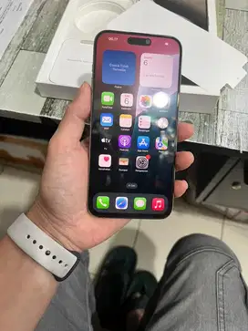 Iphone 15 promax 256 ibox istimewah fullset mulus no minus original